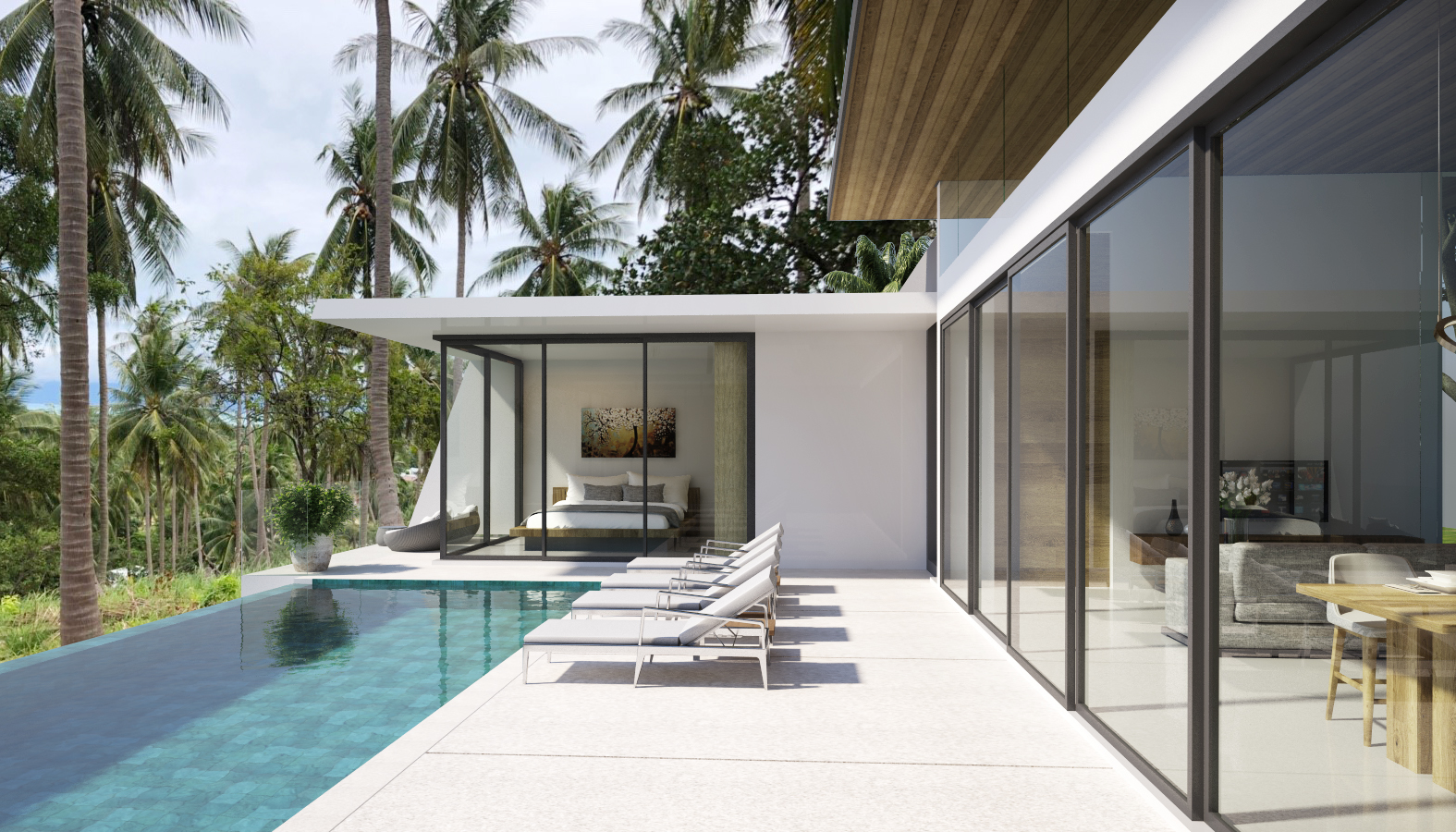 Garden Pool Villa Type B view 4
